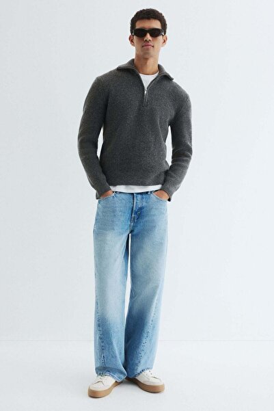 H&M Regular Fit Zip-top jumper