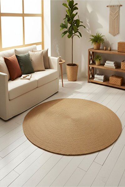 Genel Markalar Doğal Hasır Jüt Polip Halı Kilim Paspas Comfort