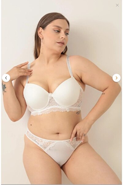 Kelebeklingerie Stone C Cup Unpadded Bra Set