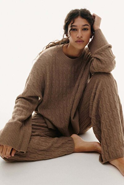 H&M Cable-knit trousers