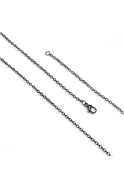 AKSESUARIM Unisex Tiny Size Steel Necklace 0.5mm