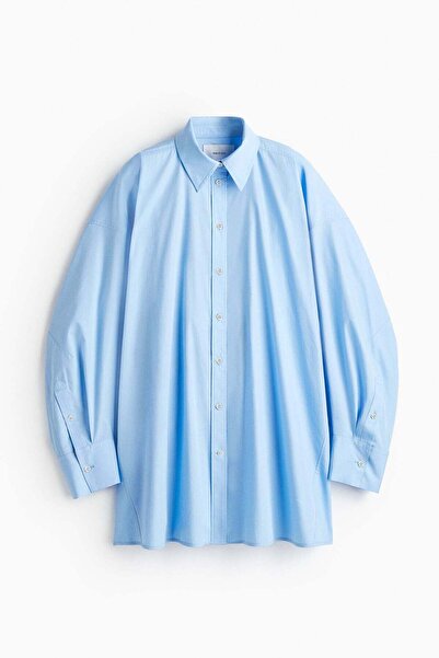 H&M Oversized poplin shirt