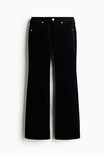 H&M Flared corduroy trousers