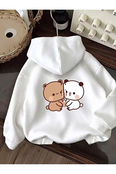 ALİ.COM Γυναικεία/Unisex Φούτερ με κουκούλα Happy Cat