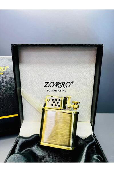 Zorro İbelo Model Kilitli Mekanizma Benzinli Premium Çakmak