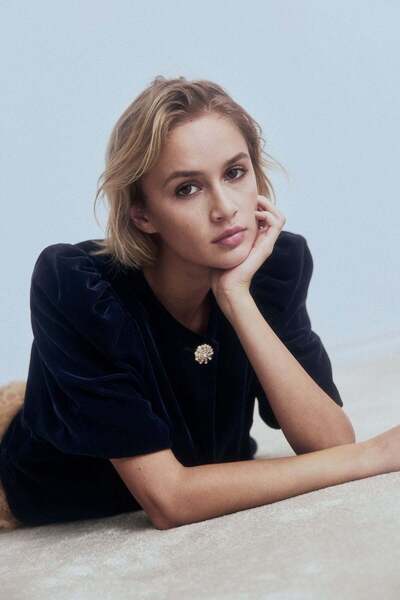 H&M Puff-sleeved top