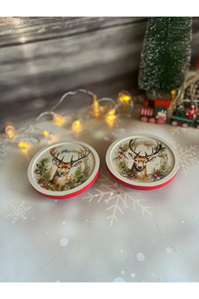 Bypinaryuksel حامل عرض صغير على شكل قرن غزال، مكون من قطعتين