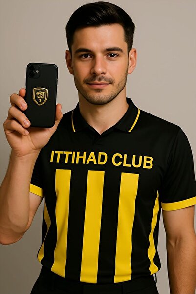 Generic Premium Union FC Tiger Club Logo Sticker - Black & Gold