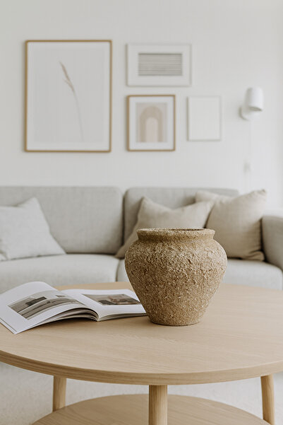 Elada Beton Antique scandinavian style vase