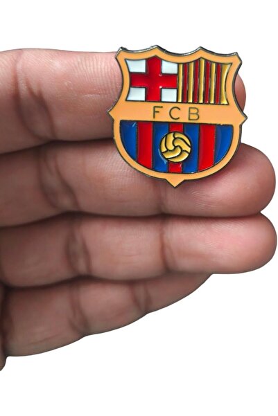 Generic Official Barcelona Metal Logo Sticker, 3 cm, Self-Adhesive Mobile Badge