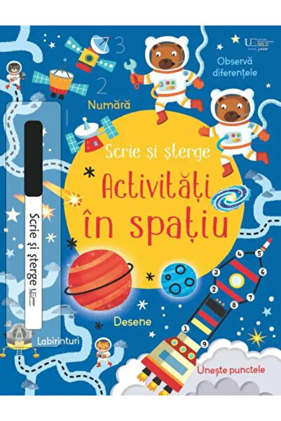 Univers Enciclopedic Junior Activitati in spatiu (Usborne)