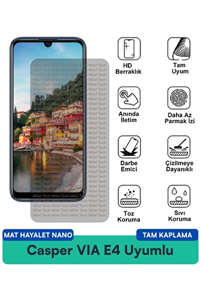Milat Tech فيلم حماية الشاشة Casper VIA E4 Mat Ghost Nano يوفر الخصوصية ويمنع...