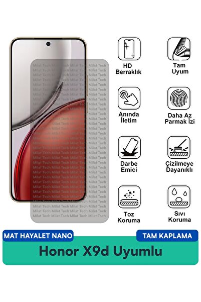 Milat Tech فيلم حماية الشاشة Honor X9d Mat Ghost Nano يقلل من الانعكاس ويحمي ...