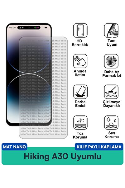 Milat Tech Hiking A30 Matte Nano Case Compatible Screen Protection Film Stain...