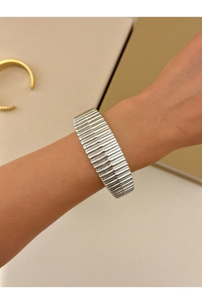 YOUES JEWELRY Women's Thick Handcuff Bracelet Acrylic Handcuff Bracelet