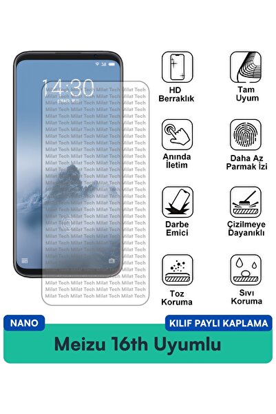 Milat Tech حافظة Meizu 16T Ghost Nano متوافقة مع الحماية من الخصوصية المضادة ...