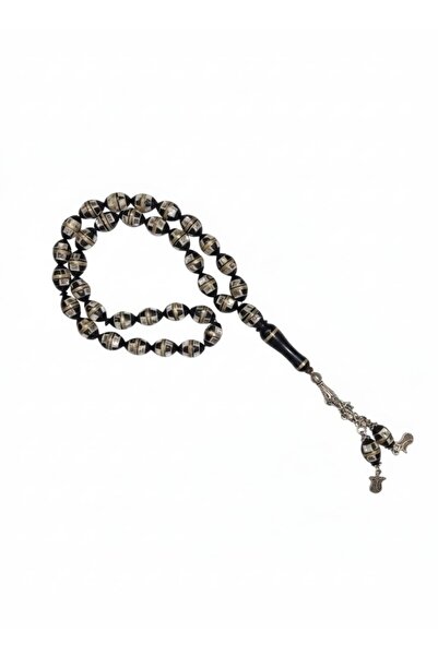 RAM سبحة يسر محروق مرصعه بالصدف بتطريز فريد