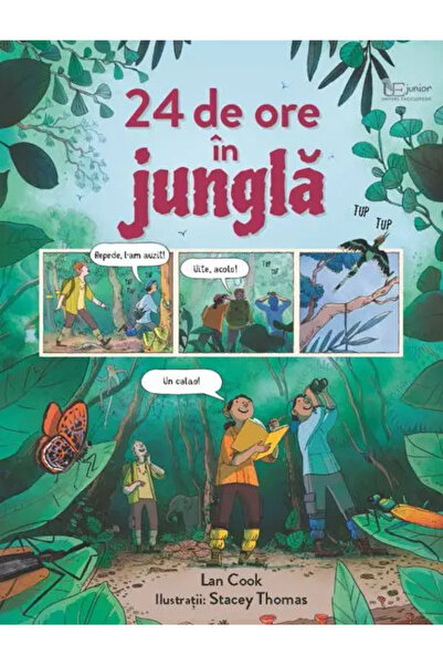 Univers Enciclopedic Junior 24 de ore in jungla (Usborne)