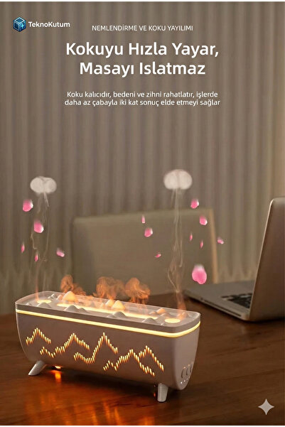 TEKNOKUTUM Alev ve Deniz Anası Şeklinde Üfleyen Hava Nemlendirici