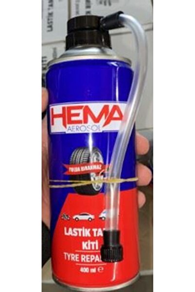 HEMA Lastik Tamir Kiti Köpük 400Ml Sprey (1 Ad )