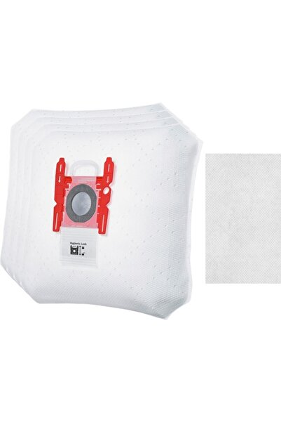 srfn ticaret Bosch - Siemens g All Type Vacuum Cleaner Dust Bag Compatible Dust Bag - 4 Pieces
