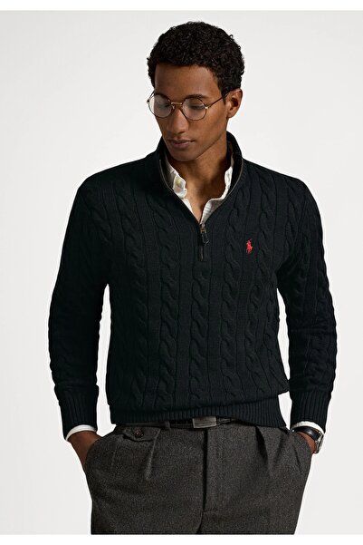 Ralph Lauren Collection _Polorlaphlauren Knitted Sweater Men's Half Zipper