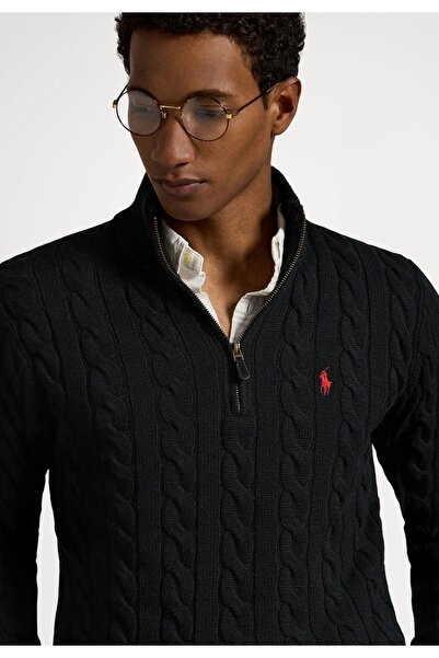 Ralph Lauren Collection _Polorlaphlauren Knitted Sweater Men's Half Zipper