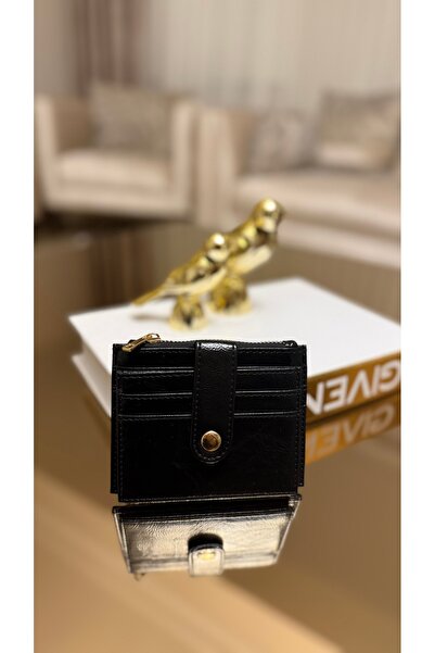 KAYA LUXE YENİ SEZON ÇITÇIT KAPAMALI PARLAK RUGAN CÜZDAN KARTLIK AKSESUAR