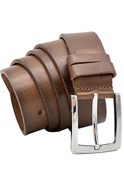 Micutz Curea Barbati Piele naturala Maro si un Subtil degrade de Negru, Marim...