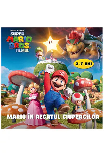 Bookzone Mario in Regatul Ciupercilor