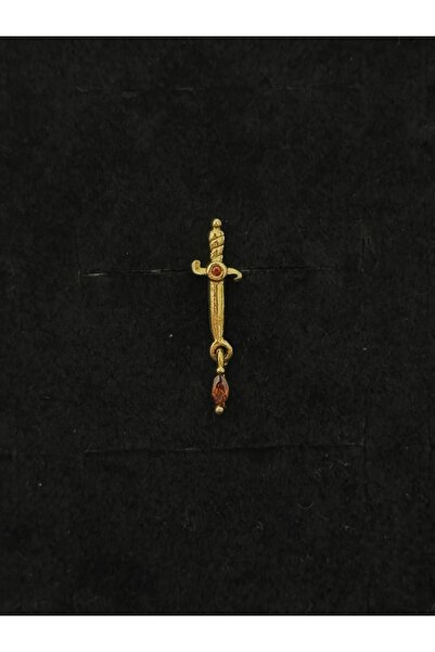 XUPING JEWELRY 925 ayar gümüş, kılıç gold altın kaplama Kıkırdak helix Tragus...