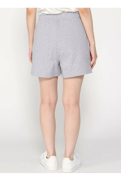 Guess Jeans Yüksek Bel Relaxed Gri Kadın Şort Jeans Kadın Relaxed Fit Şort