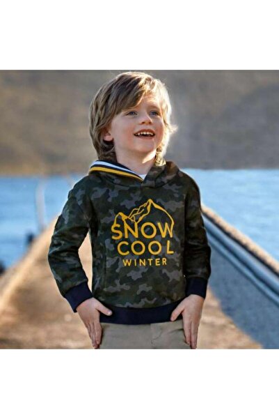 MAYORAL army-style hoodie