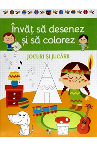 OEM Învăț să desenez și să colorez. Jocuri și jucării