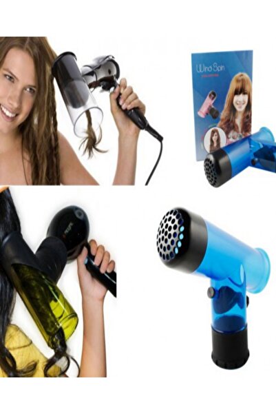 Wind Spin موزع مجفف الشعر السحري متعدد الألوان