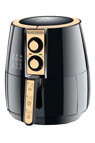 Home Dwell بلاك+ديكر مقلاة هوائية أيروفراي سعة 4 لتر وقوة 1500 واط AF300-B5 أ...