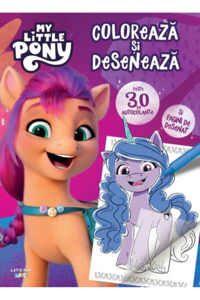 MY LITTLE PONY . Color and draw