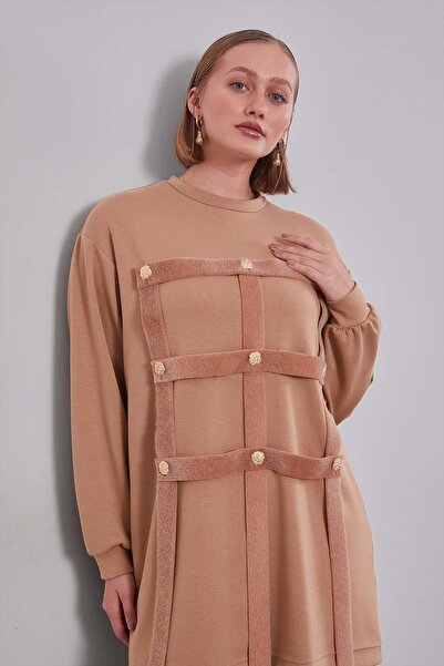 Levidor Camel Square Look Double Suit