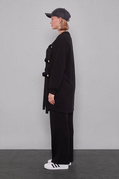 Levidor Black square-looking double set