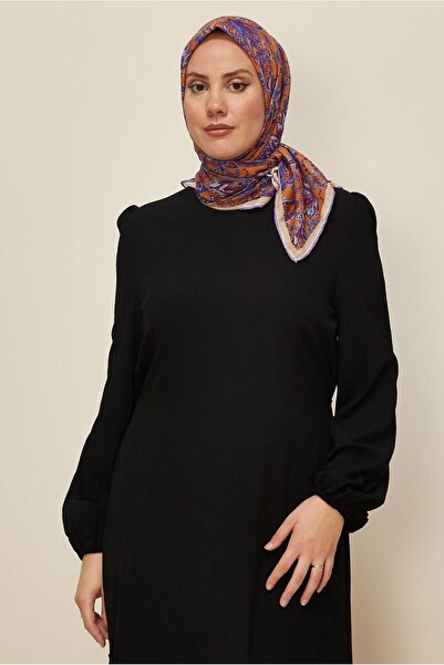 Alvina Natural Patterned Scarf 8557