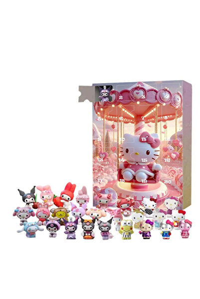 NO BRAND Clio 2025 Festive Christmas Advent Calendar 24-Piece Gift Toy Set Ch...