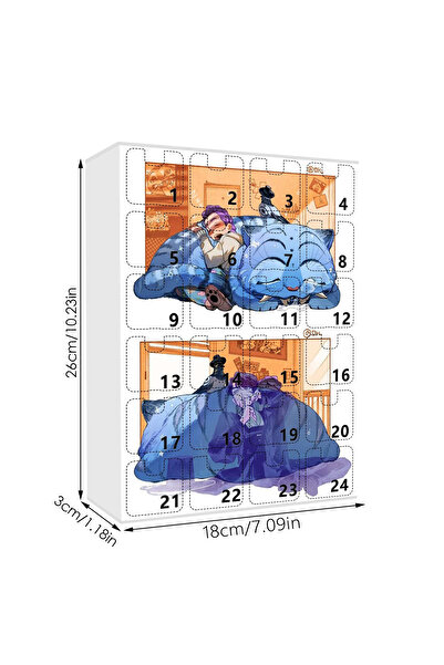 OEM Christmas Advent Calendar Gift Set, DIY Mystery Box Bracelet, M-10