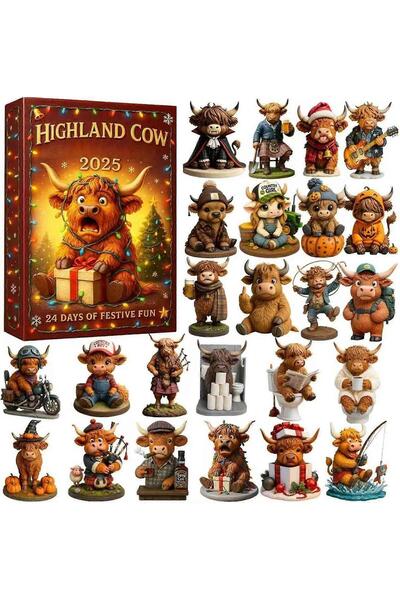 NO BRAND زينة، تقويم مجيء، تقويم العد التنازلي، 24 يومًا