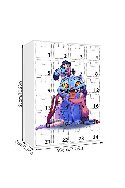 NO BRAND كيبوب، عيد الميلاد، سلسلة مفاتيح، قلادة، صندوق أعمى، تقويم العد التن...