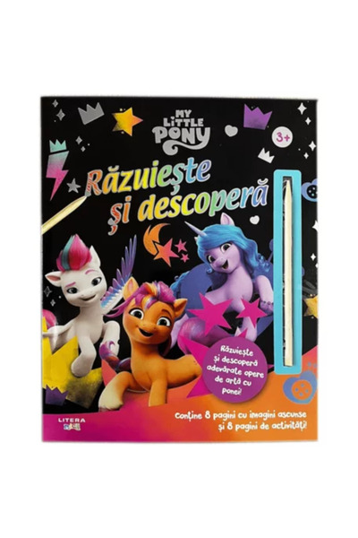 MY LITTLE PONY . Scratch and discover