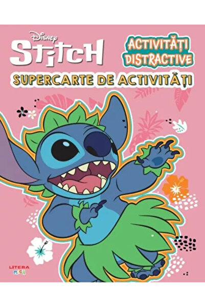 OEM Disney. Stitch. Activitati distractive. Supercarte de activitati