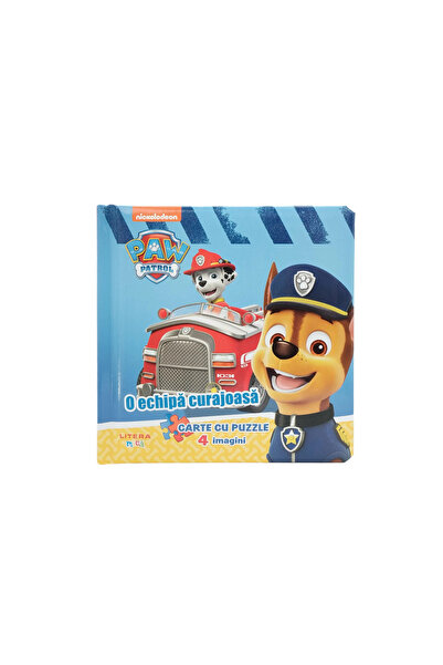 PAW PATROL Paw Patrol. A brave team. Puzzle book