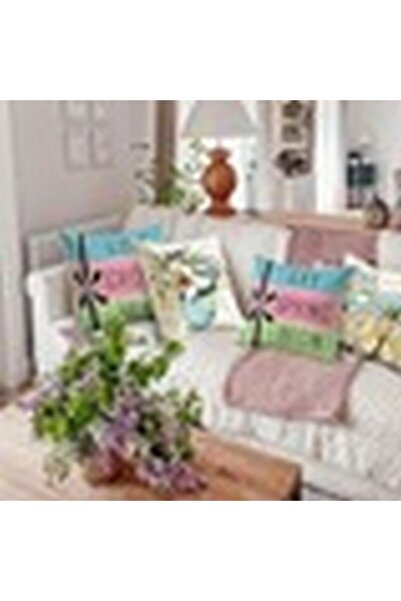 Cirzone Set 4 huse de perne impermeabile, 40x 40, multicolor,