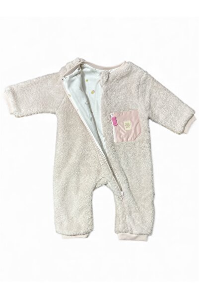 BALLKİDS Bibaby Plush Girl Jumpsuit