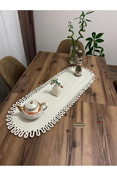 Namteks Set de servicii americane Kenarjüt Trikotlu Runner, set de servicii a...